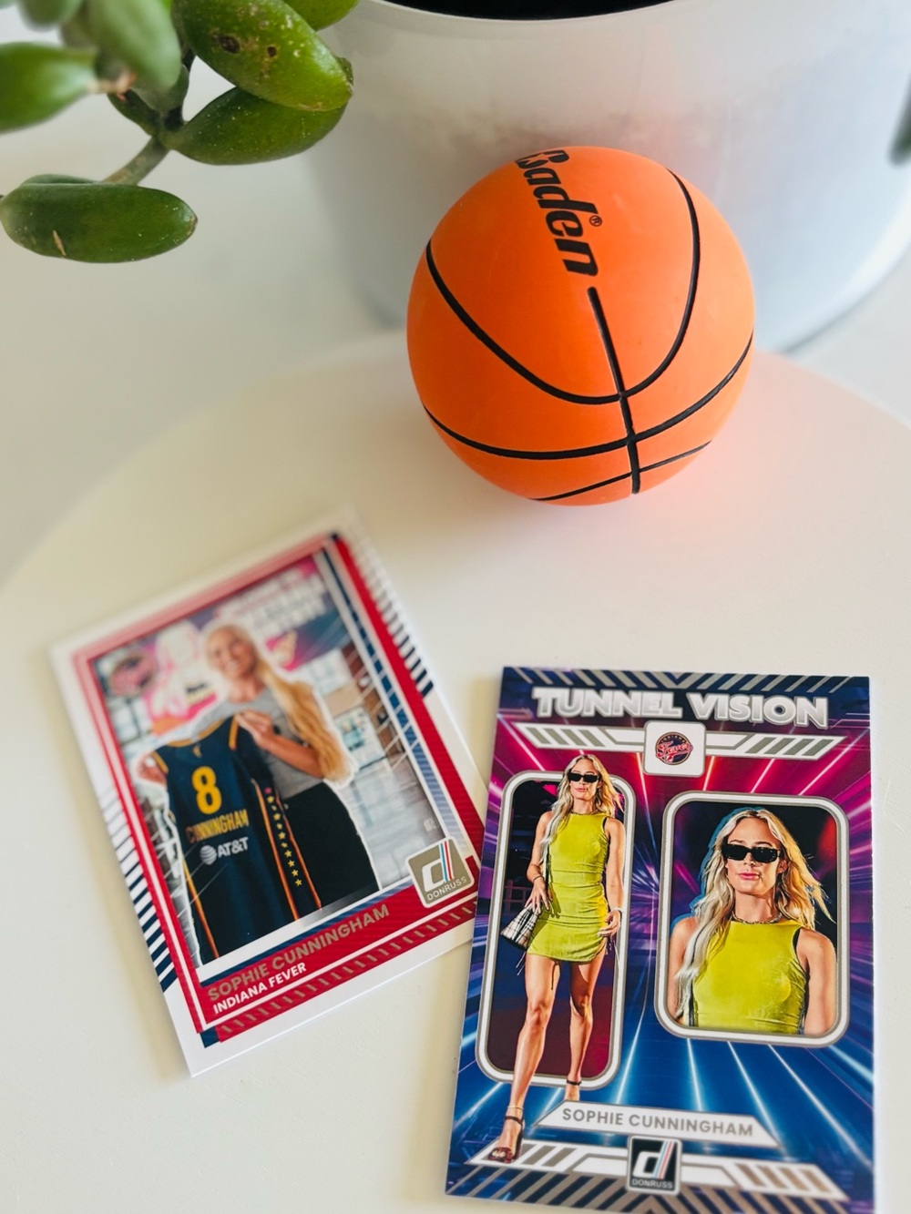 🧡WNBA Sophie Cunningham #8 Indiana Fever Panini Prizm Cards 🏀💙❤️
